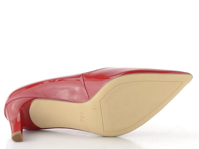 Högl lakované lodičky red 0-176704-4000