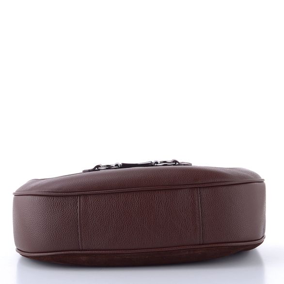 Högl luxusní kožená kabelka darkbrown 0-145110-8600