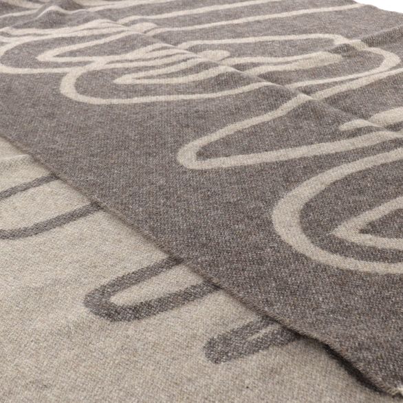 Högl kašmírový šál cashmere/darktaupe 0-157210-1494