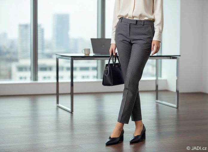 Högl kožené lodičky na širokém podpatku černé 0-104500-0100