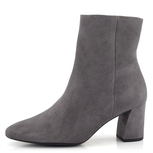 Högl elegantní velurový kotník Asphalt 4-135102