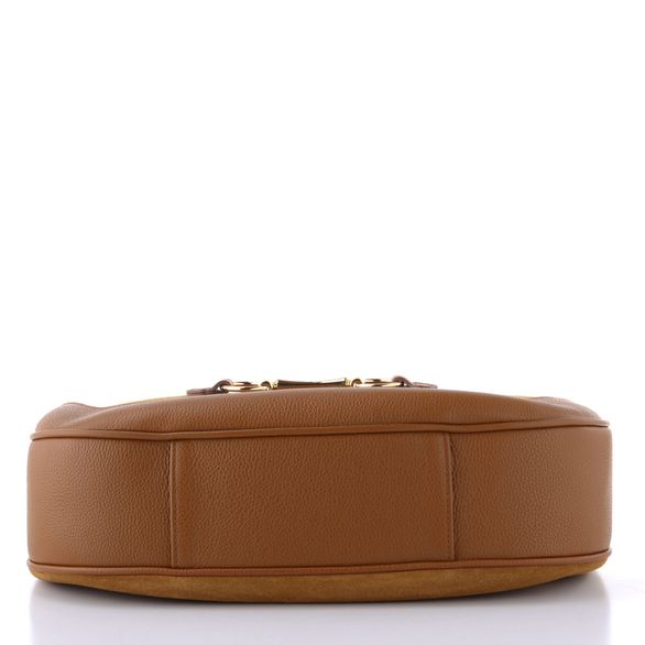 Högl luxusní kožená kabelka camel 0-145110-1100