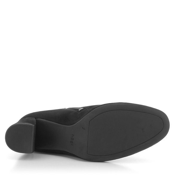 Högl elegantní velurový kotník Schwarz 2-135102