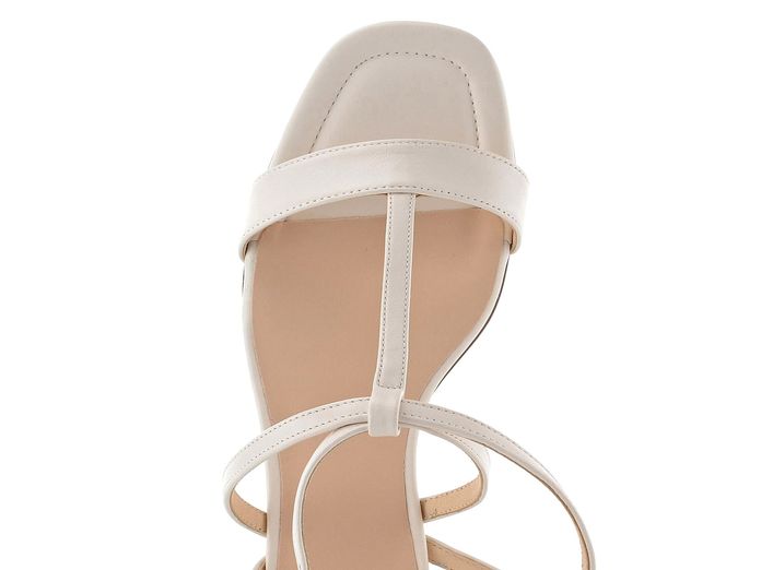 Högl páskové luxusní sandály Creme 1-101550