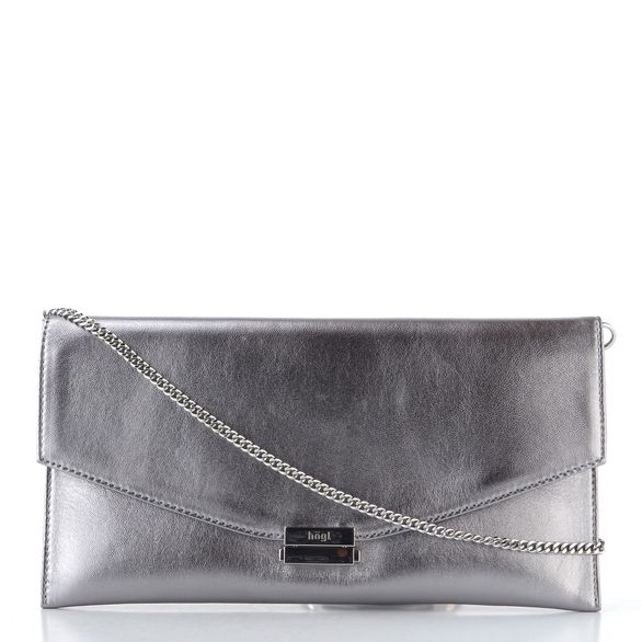 Högl metalické psaníčko Darksilver 0-141011-7100