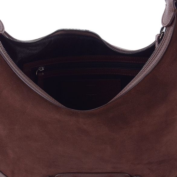 Högl luxusní kožená kabelka darkbrown 0-145110-8600