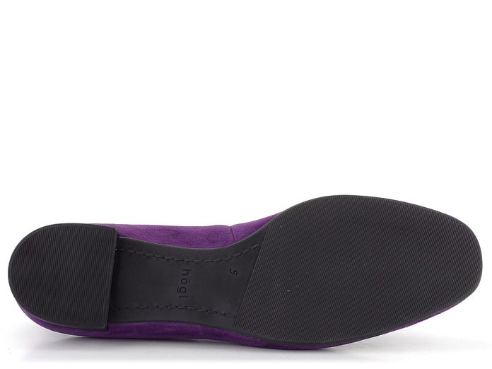 Högl semišové mokasíny s kováním Purple 6-131762