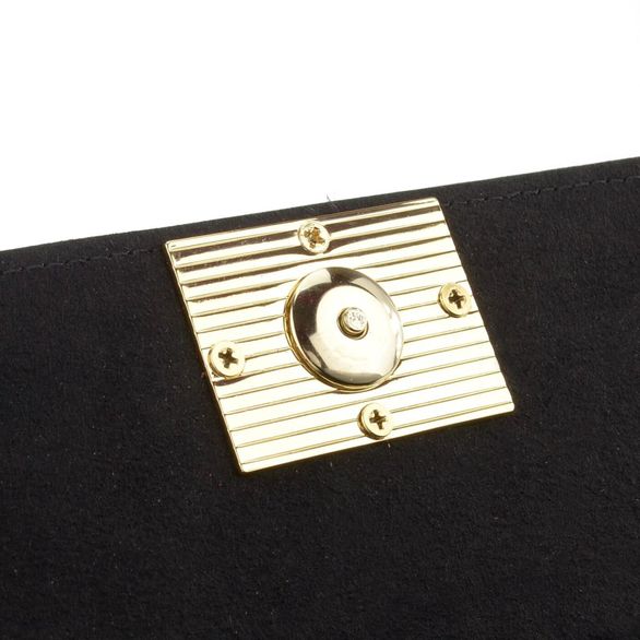 Högl hladká černá crossbody kabelka 1-143510