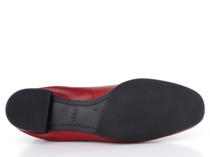 Högl mokasíny s pružnou patou Cherry 0-101700
