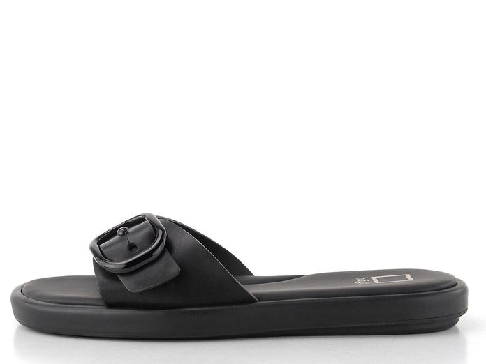 Högl kožené pantofle schwarz 1-100243-0100