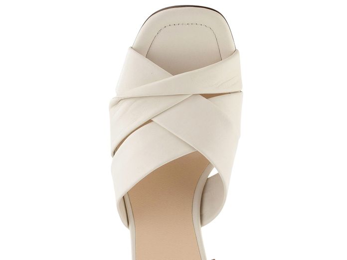 Högl pantofle na podpatku Creme 5-103530