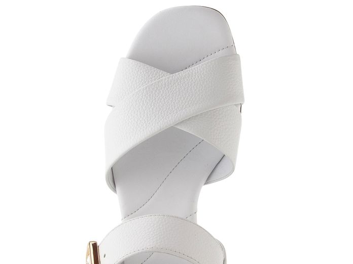 Högl luxusní sandály na podpatku creme 9-102623-1200