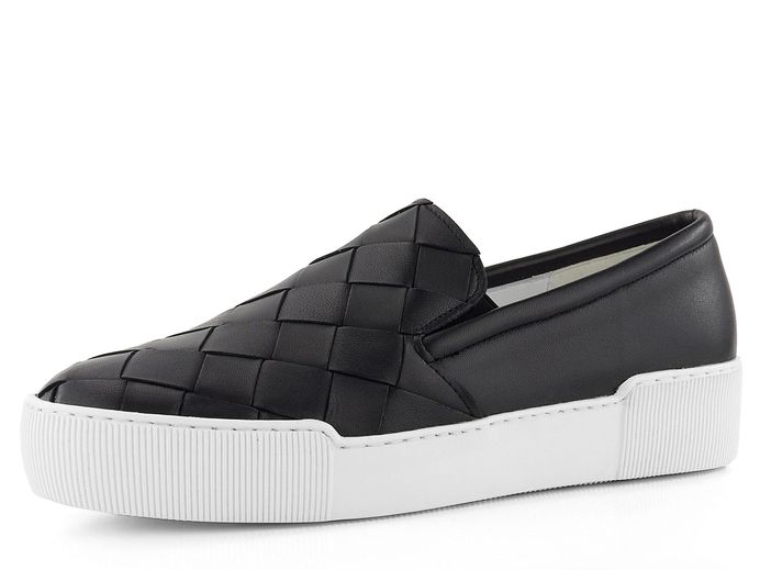 Högl prozouvací polobotky proplétané Black 3-103610