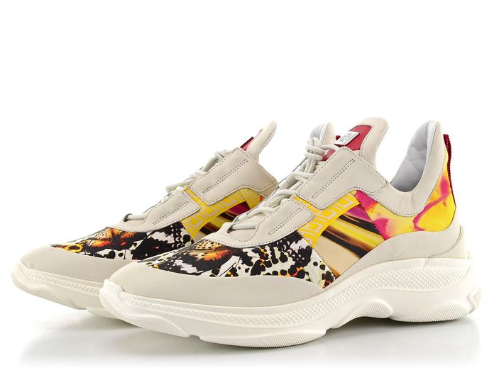 Högl barevné sneakers polobotky Pink multi 1-105338