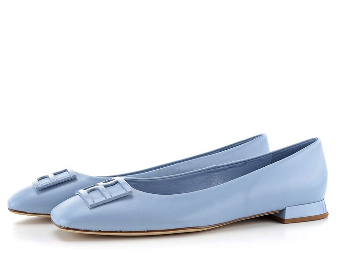 Högl baleríny se sponou Jeans 1-101020