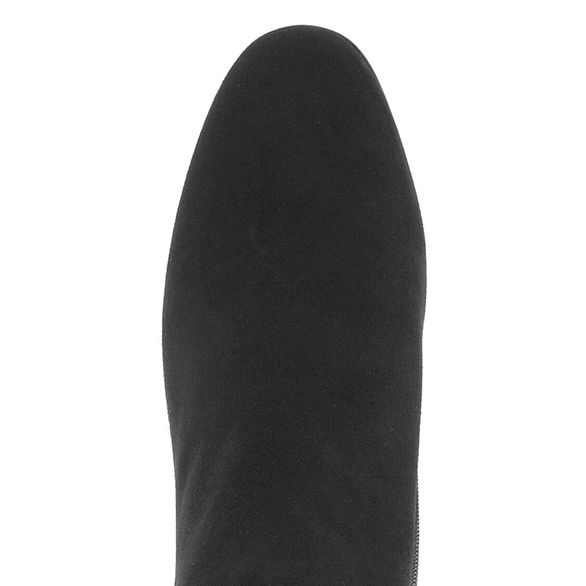 Högl elegantní velurový kotník Schwarz 2-135102