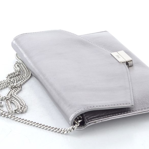 Högl metalické psaníčko Darksilver 0-141011-7100