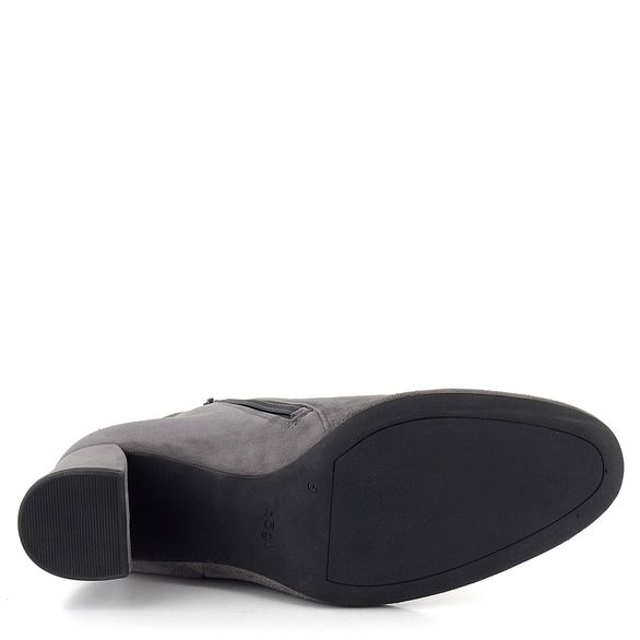 Högl elegantní velurový kotník Asphalt 4-135102