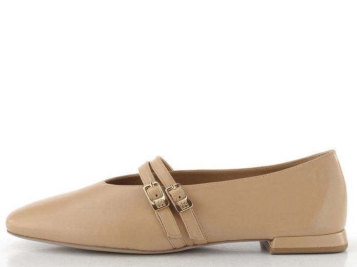 Högl  kožené baleríny s páskem macchiat 1-100930-2700