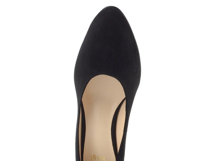 Högl semišové lodičky na štíhlém podpatku schwarz 1-106002-0100