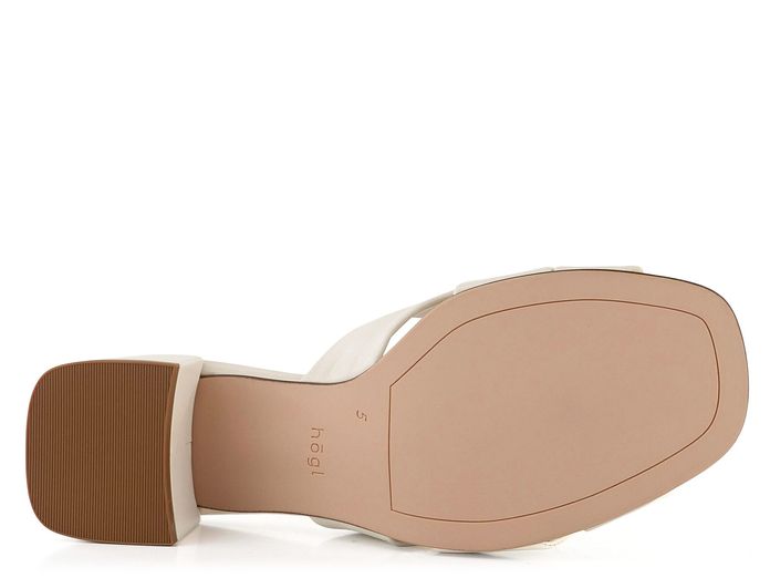 Högl pantofle na podpatku Creme 5-103530