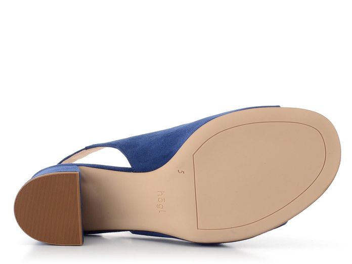 Högl semišové sandály navy 9-102112