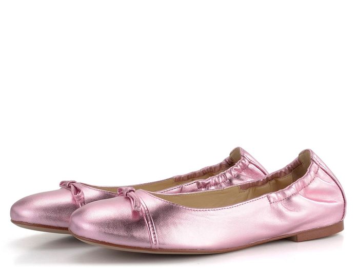 Högl metalické baleríny Rose 7-100517