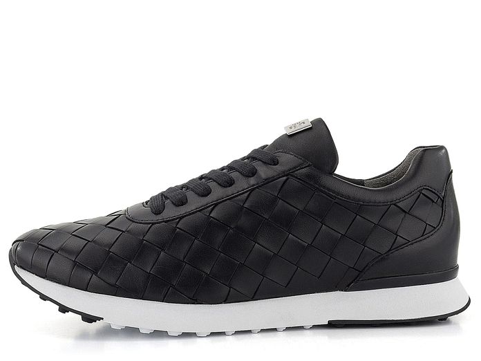 Högl luxusní proplétané polobotky Black 3-102340