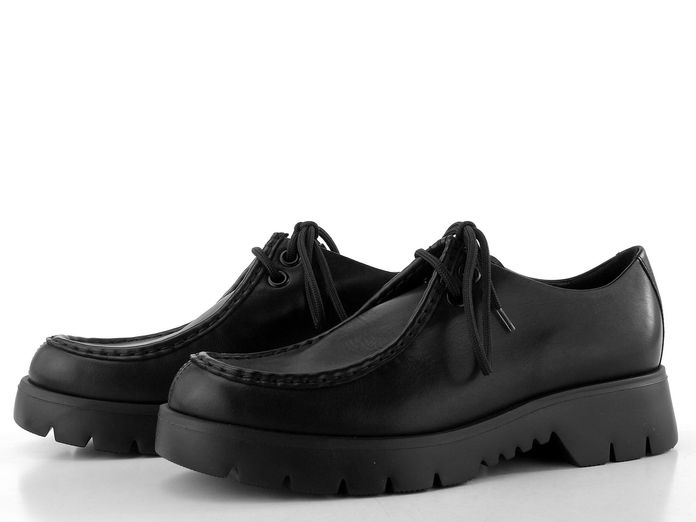 Högl černé polobotky 0-102413-0100