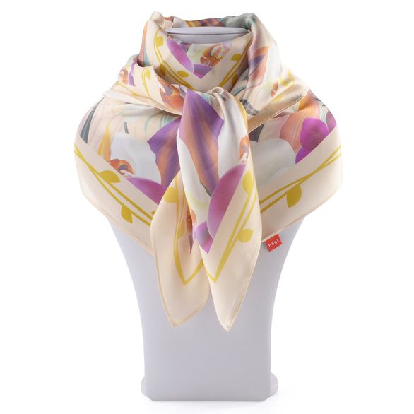 Högl hedvábný šátek multi 1-152060-9900