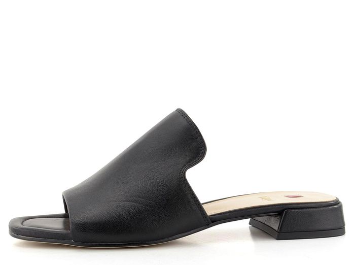 Högl elegantní vykrojené pantofle Black 3-101500
