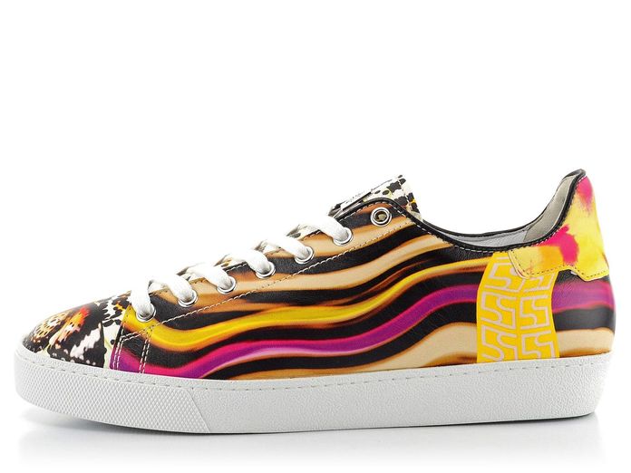 Högl pestrobarevné sneakers polobotky Pink multi 1-100340