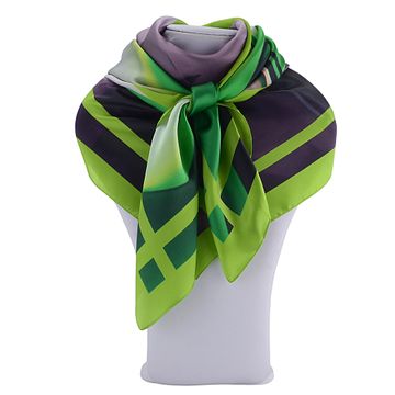 Högl hedvábný šátek Lime Multi 7-152010-9599